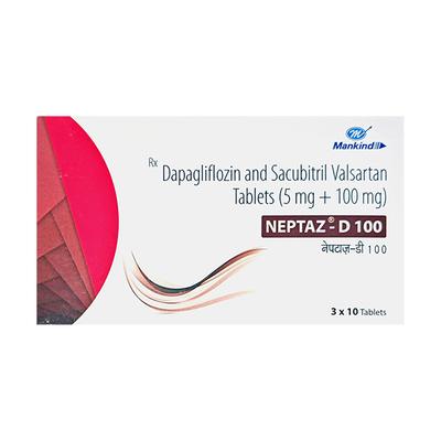 NEPTAZ D 100 Tablet 10's - Heart Failure-Ant