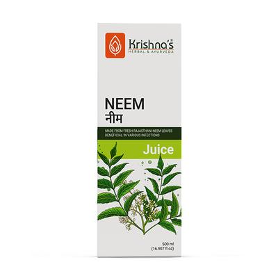 Krishna's Herbal & Ayurveda Neem Juice 500 ml - Ayurvedic Juices