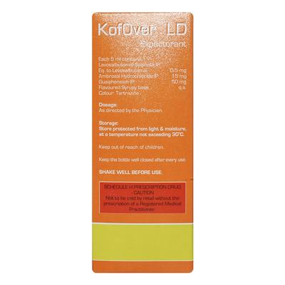 KOFOVER LD PINEAPPLE+MIXED FRUIT FLAVOUR Expectorant 60ml - Cough And Cold-Cou