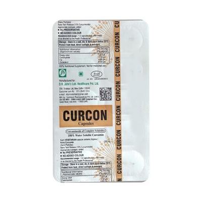 Curcon Capsule 10'S - Supplements-Sup