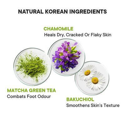 Quench Botanics Pedicure Foot Mask (with Matcha Green Tea) 1's - Masks & Peels