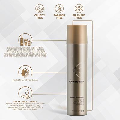 Kevin Murphy Session Strong Hold Finishing Spray 400 ml - Hair Sprays & Mists