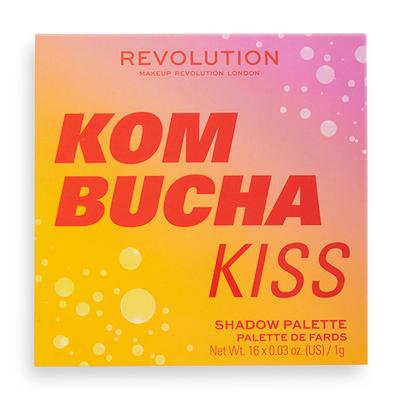 Makeup Revolution Hot Shot Eyeshadow Kombucha Kiss Palette 16 gm - Eye Shadow Palettes
