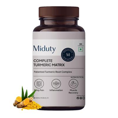 Miduty Complete Turmeric Matrix Capsule 30's - Vital Health
