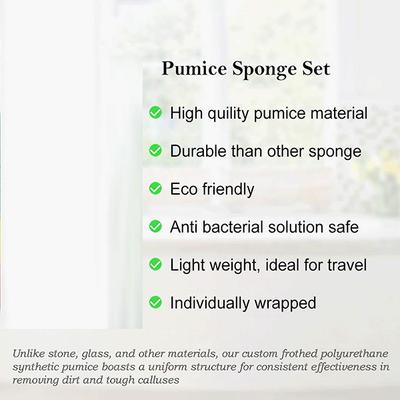 Majestique Spongeables Pedi Scrub Foot Buffer 1's - Callus Shavers & Stones