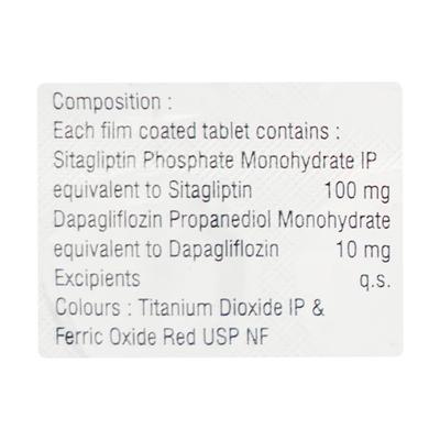 ZENSITA D 100/10 Tablet 10's - Diabetes-Ant