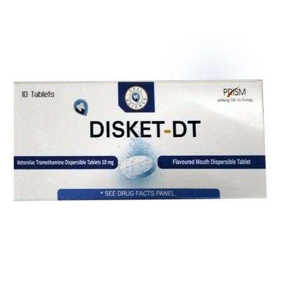 DISKET DT Tablet 10's - Pain relief-Nsa