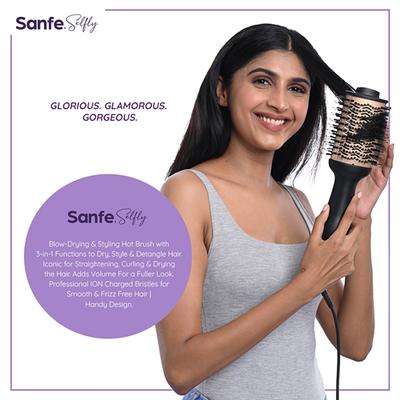 Sanfe Selfly Stunner Blow Drying & Styling Hot Brush 1's - Multi-Stylers