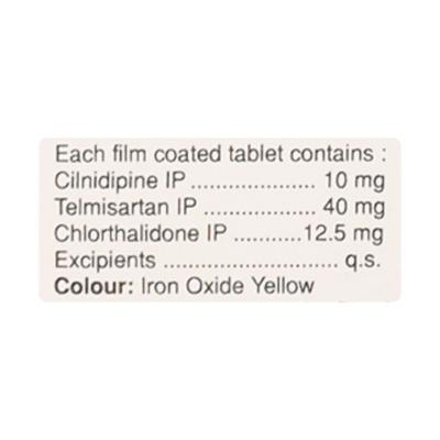Cilacar TC 12.5mg Tablet 10'S - Hypertension-Ana