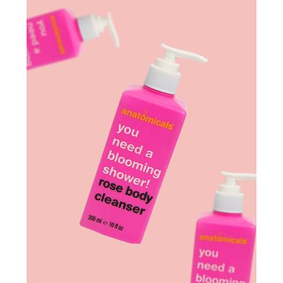 Anatomicals Rose Body Cleanser 300 ml - Shower Gels & Body Wash