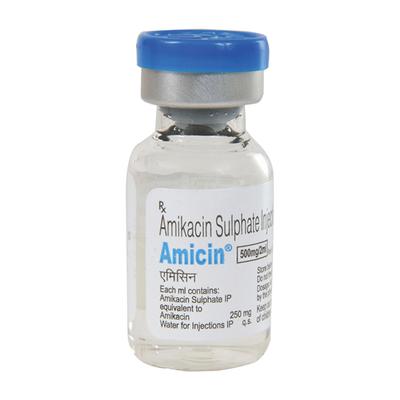 AMICIN 500mg Injection 2ml (se) - Bacterial Infections-Ami