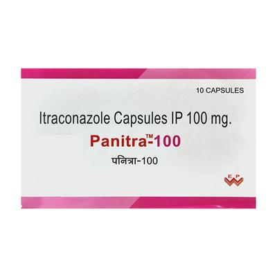 Panitra 100mg Capsule 10'S - Fungal Infections-Anf