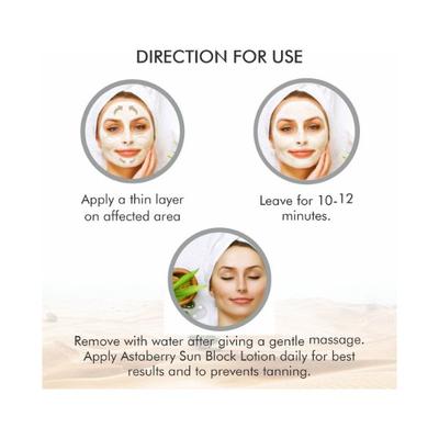 Astaberry AHA Detan Sun Tan Removal 200ml - Masks & Peels