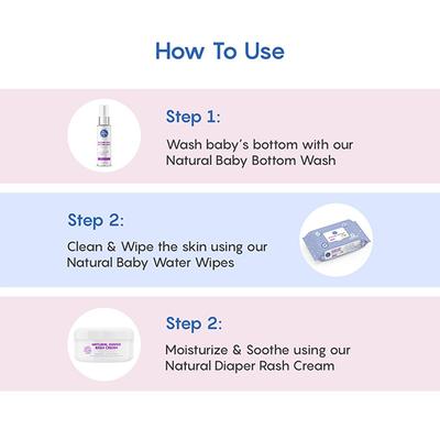 The Moms Co. Natural Diaper Rash Cream 50 gm - Rash Creams