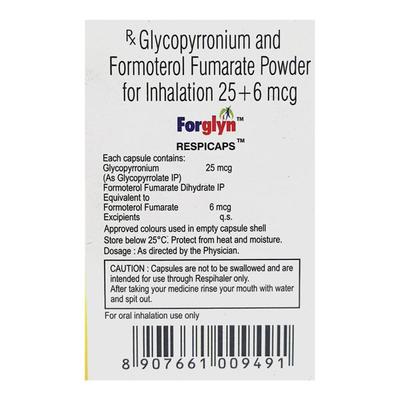 Forglyn Respicap 30'S - Asthma/COPD-Ast