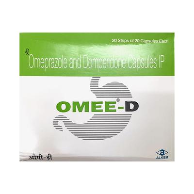 OMEE D Capsule 20's - Ulcer/Reflux/Flatulence-Aaa