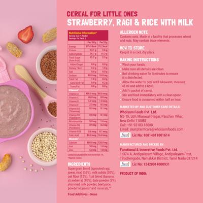 Slurrp Farm Ragi Trial Pack Combo (Pack of 4 x 50g) 200 g - Baby And Infant Supplements