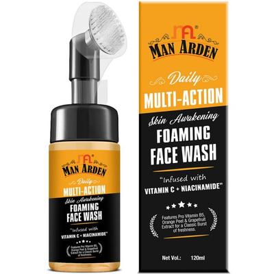 Man Arden Daily Multi Action Skin Awakening Foaming Face Wash 120 ml - Face Washes
