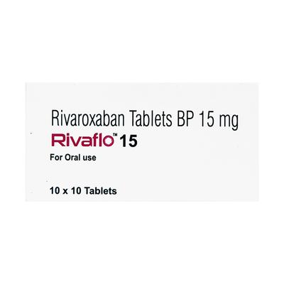 RIVAFLO 15 Tablet 10's - Blood Clot-Ant