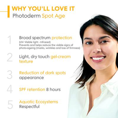 Bioderma Photoderm Spot-Age SPF 50+ PA++++ Anti-Ageing Sunscreen for Dark Spots, In Vivo Tested 40 ml - Face Creams