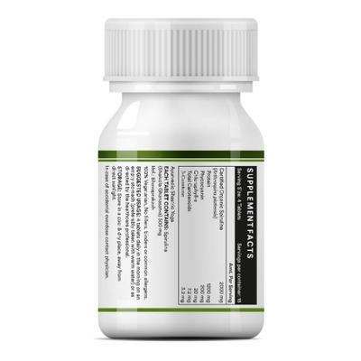 Inlife Spirulina 2000 mg Tablets 60's - Vital Health