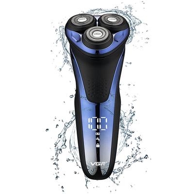 VGR V-306 Wet and Dry Shaver, 300 min Runtime (Blue) 1's - Shavers
