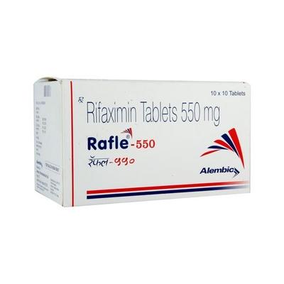 Rafle 550mg Tablet 10'S - Bacterial Infections-OAB