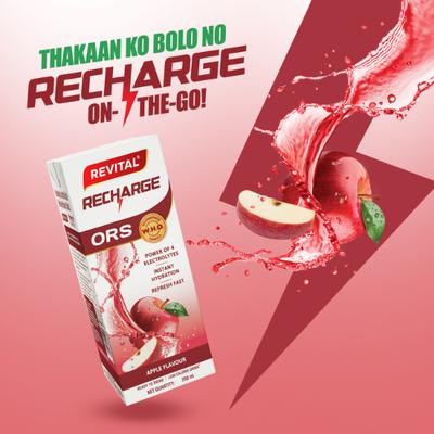 Revital Recharge ORS - Apple Flavour 200 ml - Multi-Vitamins