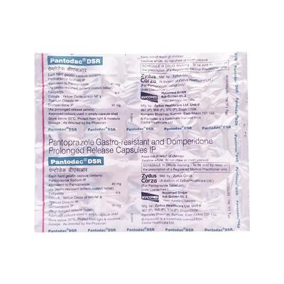 Pantodac DSR Capsule 15'S - Ulcer/Reflux/Flatulence-Aaa