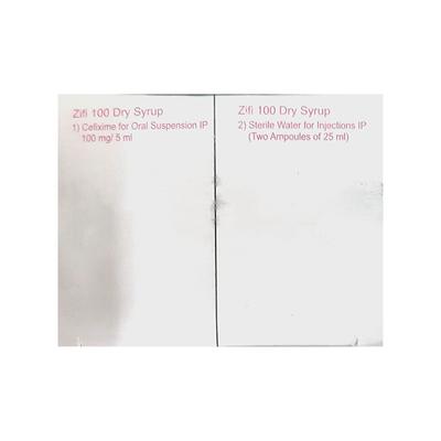 ZIFI 100 Dry Syrup 60ml - Bacterial Infections-Cep