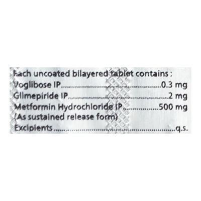 VOGLICON GM 3mg Tablet 10's - Diabetes-Ant