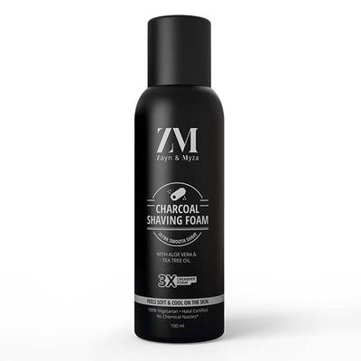 Zayn & Myza Charcoal Shaving Foam 100 ml - Shaving Foams