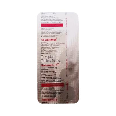 NATREMIA 15 Tablet 10's - Hyponatremia