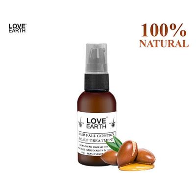 Love Earth Hair Fall Control Scalp Treatment With Bhringraj & Essential Oils 50 ml - Hair Lotions & Tonics