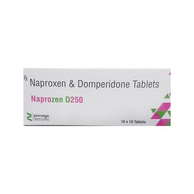 NAPROZEN D 250 Tablet 10's - Pain relief-Nsa