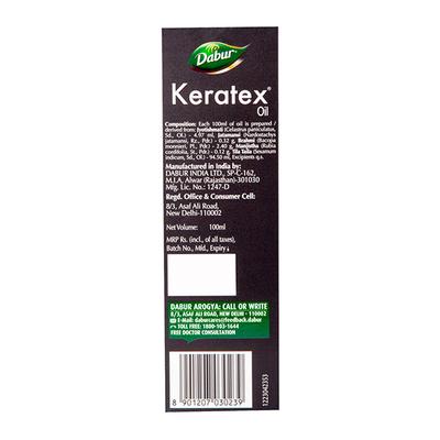 Dabur Keratex Hair Oil 100 ml - Hair Oils