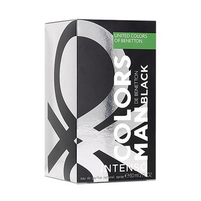 United Colors of Benetton Colors Black For Men Intenso Eau De Parfum 60 ml - Men Perfumes (Edt/Edp)