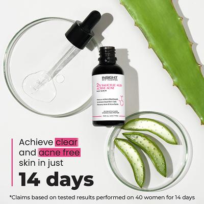Insight Cosmetics 2% Salicylic Acid Active Acne Face Serum 30 ml - Face Serum