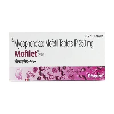 Mofilet 250mg Tablet 10'S - Auto Immune Disease-Imm
