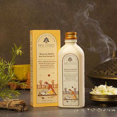 Baby Forest Maasoom Maalish Baby Body Massage oil 200 ml - Creams, Lotions & Oils