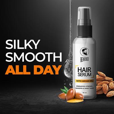 Beardo Hair Serum - Argan Oil 50 ml - Hair Serums