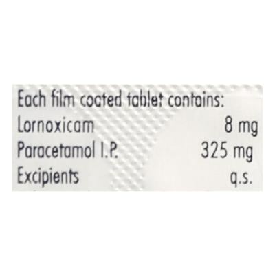 Lorsaid P 8mg Tablet 10'S - Pain relief-Nsa