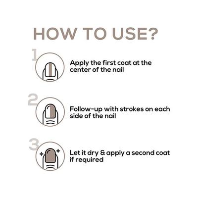 RENEE Hyper Gel Nail Paint - Hazy Grey 10 ml - Nail Polish