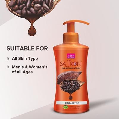 VI-John Saffron Cocoa Butter Fairnes Body Lotion for Women 250ml each 2's - Lotions & Creams