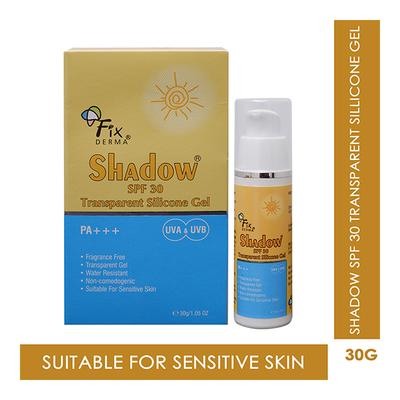 Fixderma Shadow SPF 30 Transparent Silicone Gel 30 gm - Night Cream