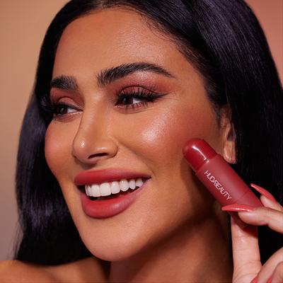 Huda Beauty Cheeky Tint Blush Stick Rebel Red 5 gm - Blushes
