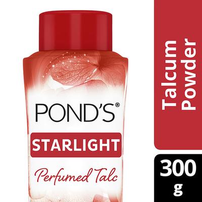 Pond's Starlight Perfumed Talc Powder, Orchid & Jasmin Notes 300 gm - Talcum Powders