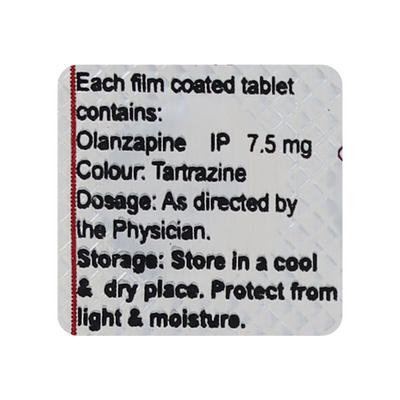 Olapin 7.5mg Tablet 10'S - Schizophrenia-Aps