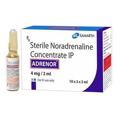 Adrenor 4mg Injection 2ml - Hypotension-Vas