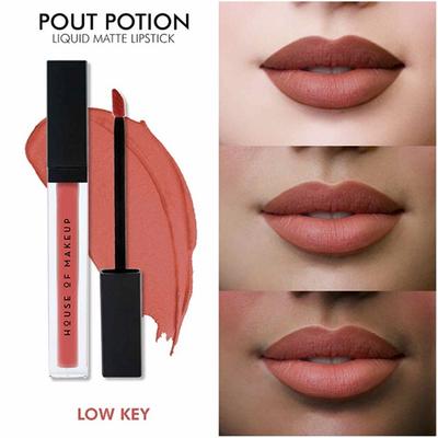 House Of Makeup Pout Potion Liquid Matte Lipstick - Low key 2.7 ml - Liquid Lipsticks